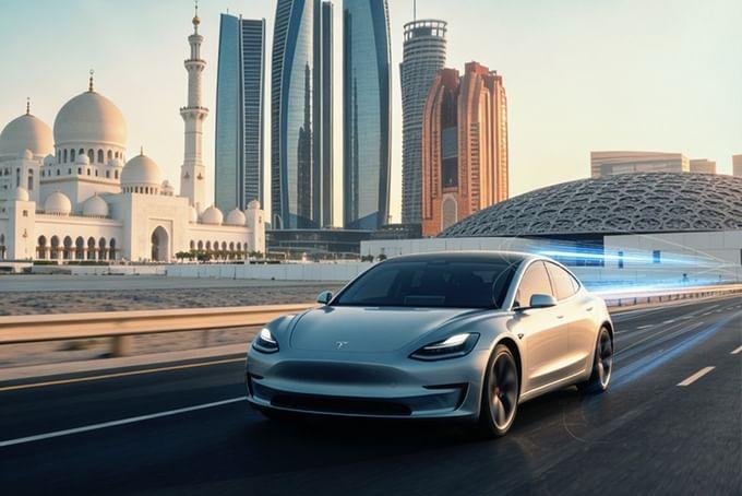Tesla Full Self-Driving trials begin in Abu Dhabi