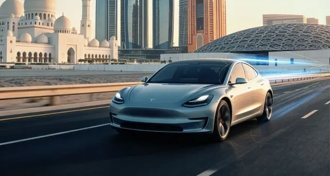 Tesla Full Self-Driving trials begin in Abu Dhabi