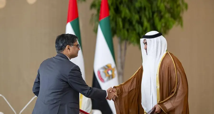 UAE President and Indian Prime Minister witness exchange and announcement of agreements and MOUs