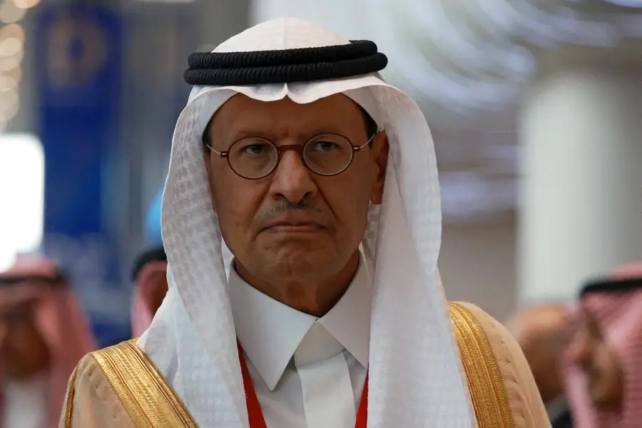 FILE PHOTO: Saudi Arabia\\'s Minister of Energy Prince Abdulaziz bin Salman Al Saud attends the St. Petersburg International Economic Forum (SPIEF) in Saint Petersburg, Russia June 19, 2025. REUTERS/Anton Vaganov. , Reuters