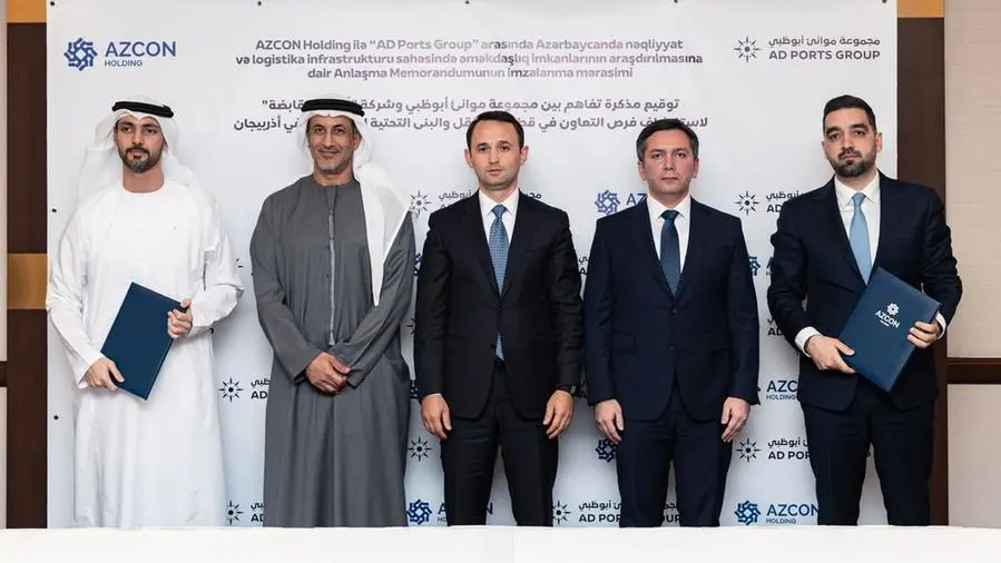 AD Ports Group, AZCON sign MoU to explore collaboration in transport, logistics