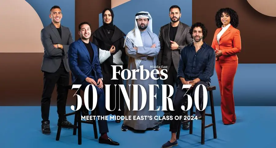 المبدعون الشباب تحت سن الثلاثين لعام 2024 على قائمة فوربس الشرق الأوسط 30Under30