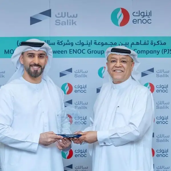 Salik and ENOC sign MoU to introduce smart seamless payment solutions at service stations