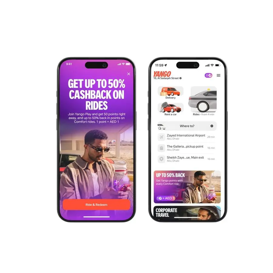 Yango Group expands 'Points' loyalty program to Abu Dhabi with valuable rewards for rides