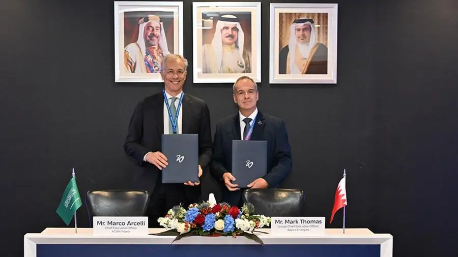 ACWA Power, Bapco Energies sign JDA to develop cross-border solar-and-storage project