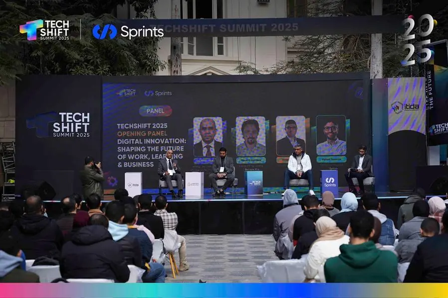 In a move that reinforces its position as one of the leading companies in educational technology, Sprints organized the second edition of the \\u201CTechShift Summit 2025\\u201D at the Greek Campus of the American University in Downtown Cairo. Image Courtesy: Sprints