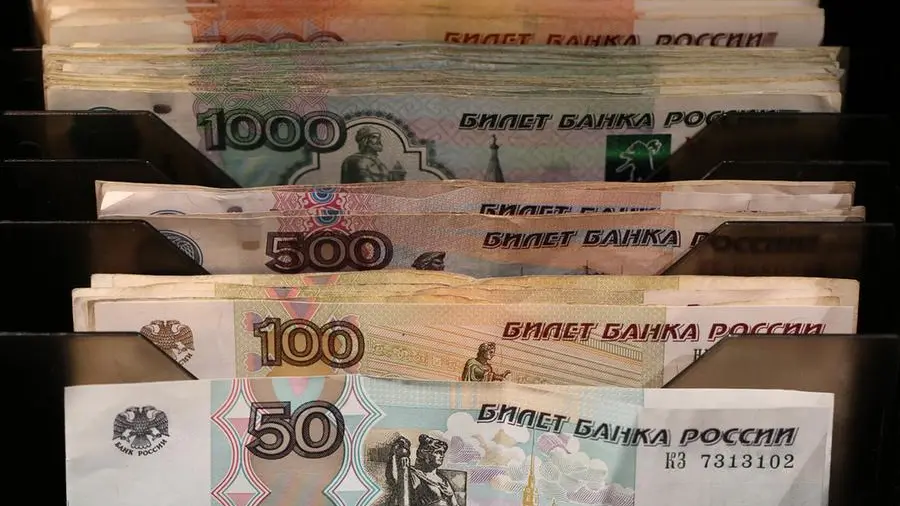 Rouble climbs to near two-week high as Ukraine pummels Moscow with drones