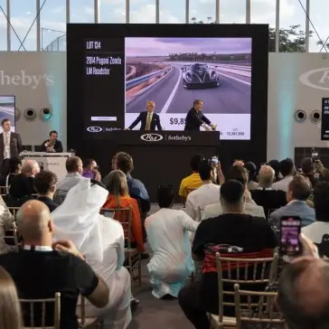 Four records set at second Dubai sale as 2014 Pagani Zonda LM Roadster breaks $11mln