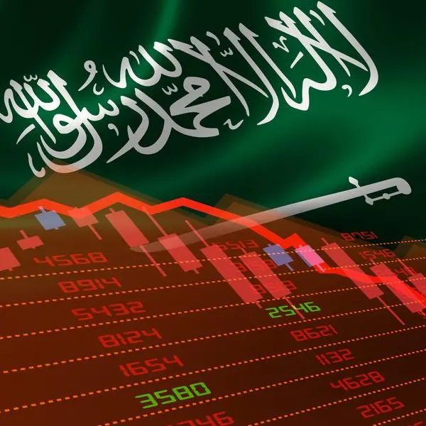 Saudi stock market index closes lower