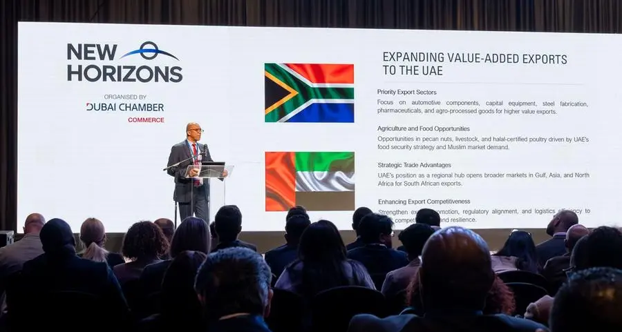 South Africa's Ministry of Trade, Industry says UAE strategic partner for Africa