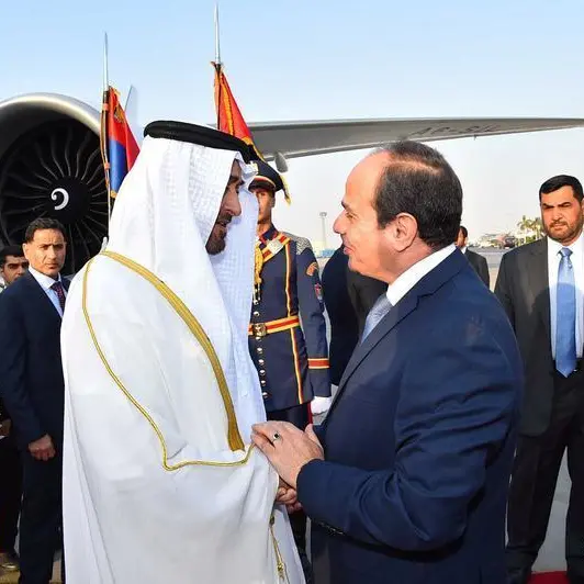 UAE President receives Egyptian President on fraternal visit