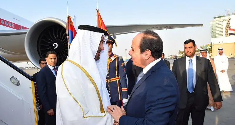 UAE President receives Egyptian President on fraternal visit