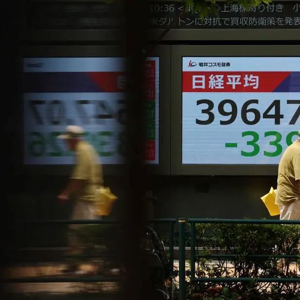 Asian stocks wobble, dollar edges down with tariff deadline in focus