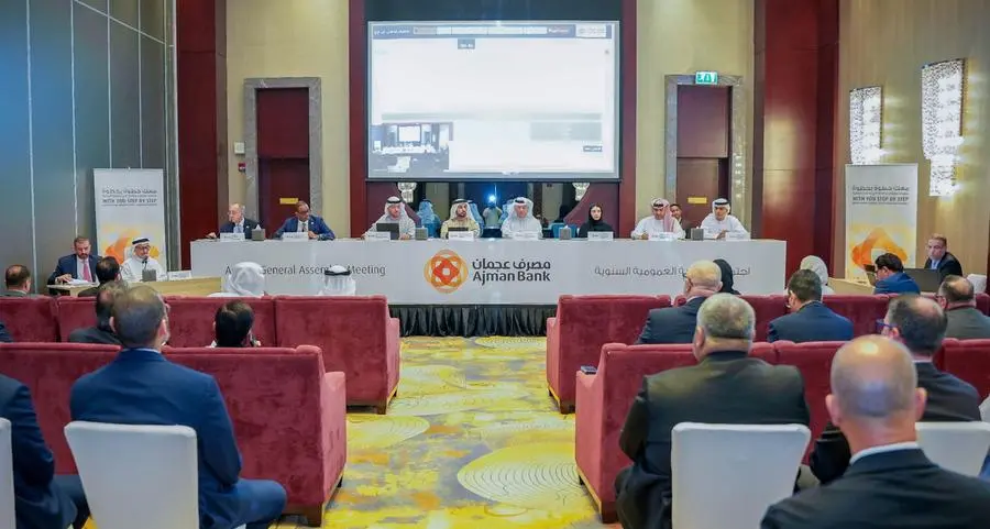 Ajman Bank approves 50% of net profit as cash dividend at Annual General Meeting