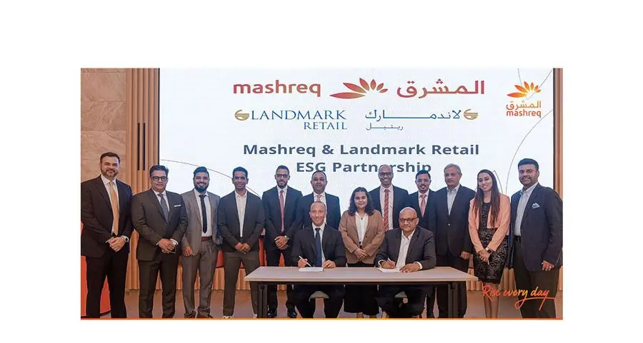 Mashreq and Landmark Retail launch Qatar’s first private sector sustainability-linked finance partnership