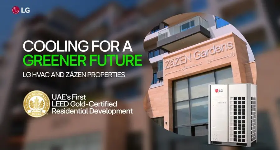 LG HVAC and ZāZEN Properties set a new standard for sustainable living