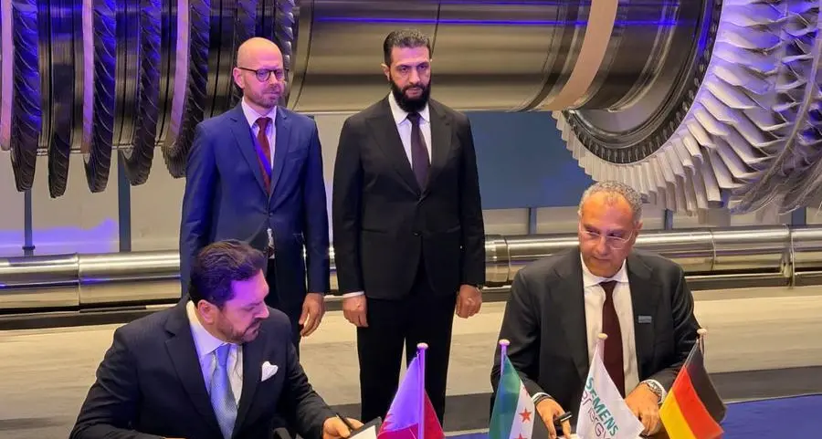 أورباكون القابضة التابعة لمجموعة باور إنترناشيونال القابضة، تقود تحالفًا دوليًا لتوقيع اتفاقيات استراتيجية مع شركة سيمنس إنيرجي لمشاريع الطاقة في سوريا