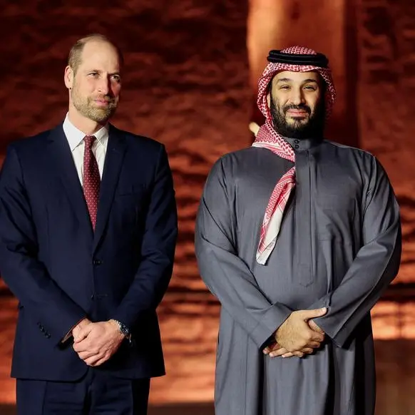 Prince William arrives in Saudi Arabia for first official visit