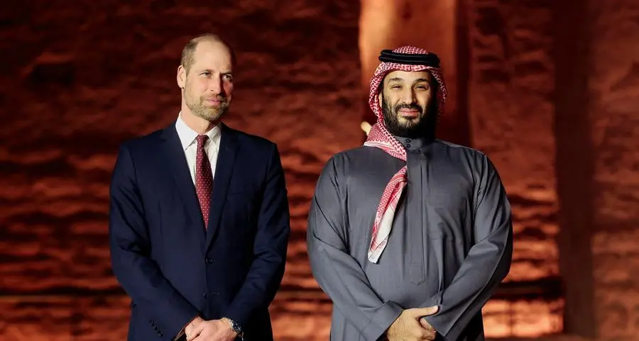 Prince William arrives in Saudi Arabia for first official visit
