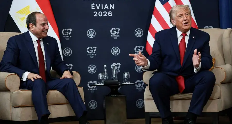 Trump says he will discuss trade and disputed dam with Egypt President Sisi