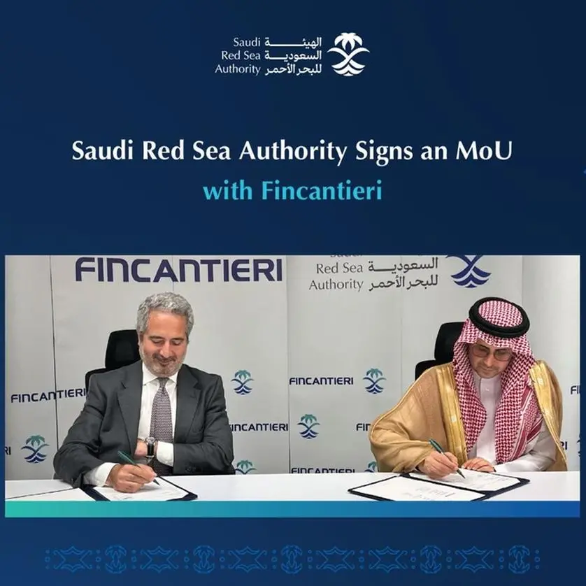 Saudi Red Sea Authority and Fincantieri sign MoU to develop coastal tourism activities in Saudi Arabia