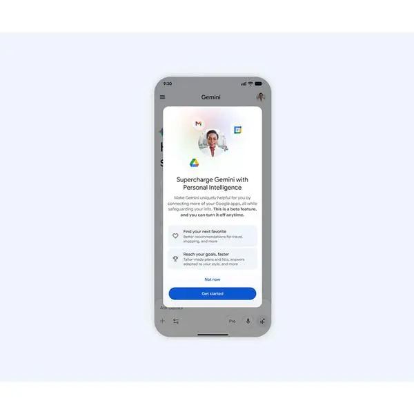 Google launches personal intelligence in the Gemini app in the Arab World