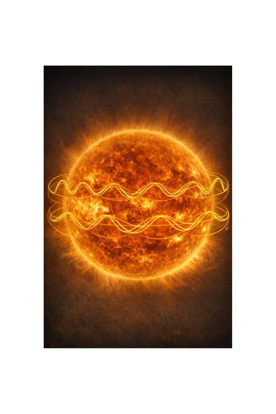 Scientists at NYU Abu Dhabi Detect Magnetic Waves Deep Within the Sun, helping predict solar activity