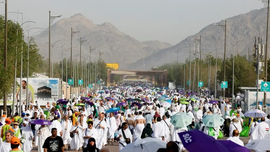 Pilgrims converge at Arafat as Hajj reaches its spiritual climax