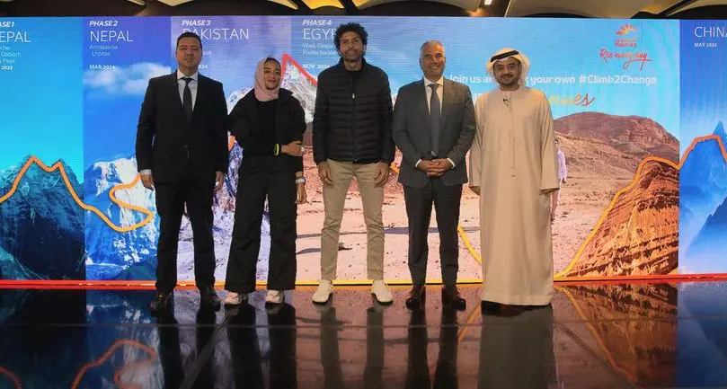 المشرق يحتفل بمرور عام على مبادرة Climb2Change العالمية