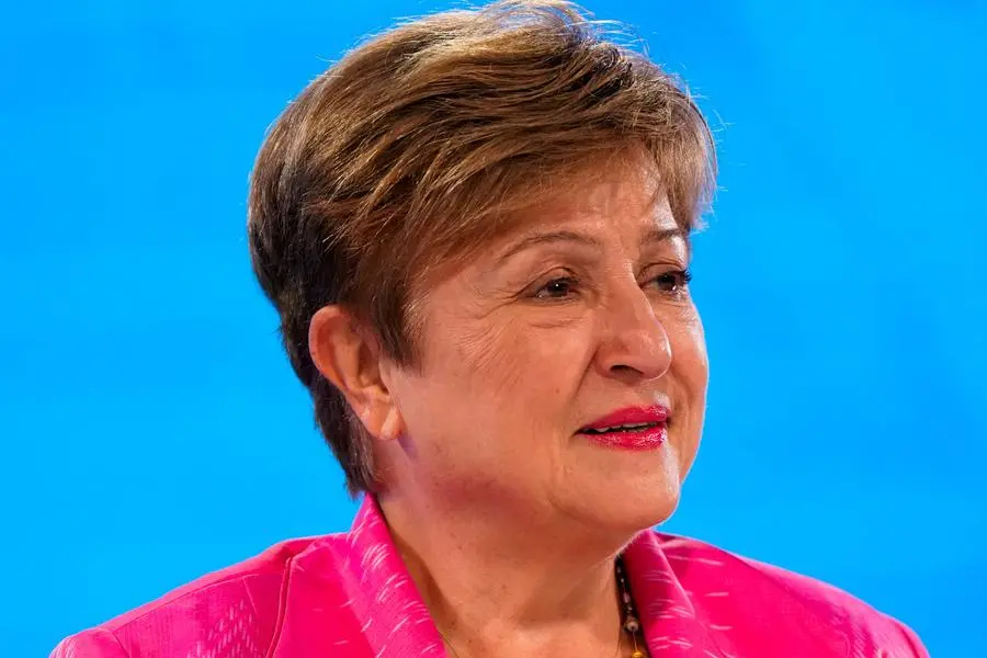 International Monetary Fund Managing Director Kristalina Georgieva attends an International Monetary and Financial Committee press briefing at the 2025 annual IMF/World Bank Spring Meetings in Washington, D.C., U.S., April 25, 2025. REUTERS/Elizabeth Frantz. , Reuters