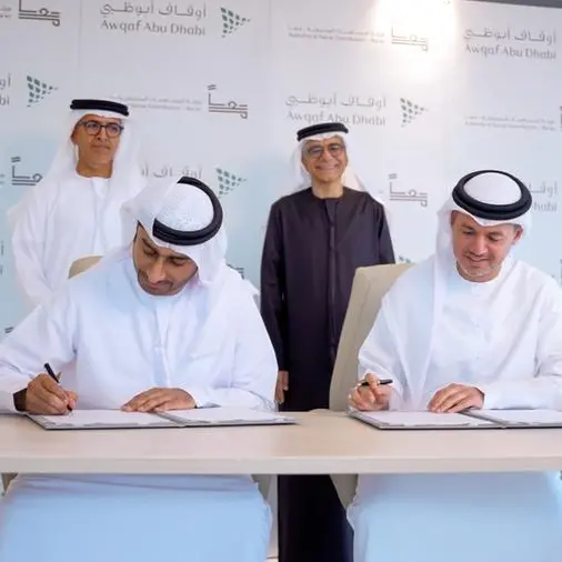 Awqaf Abu Dhabi and the Authority of Social Contribution -Ma'an sign strategic agreement