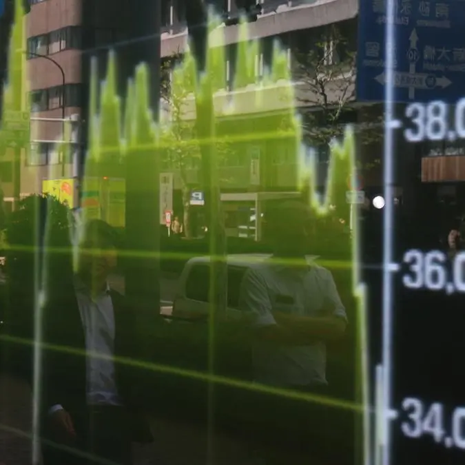 Stocks, dollar on back foot as trade war, Powell comments weigh