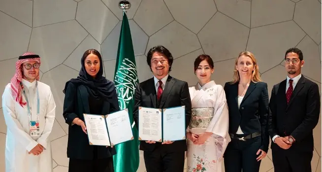 The Saudi Arabia Pavilion at Expo 2025 Osaka welcomes Alfaisal University and Medident in landmark MoU for precision medicine
