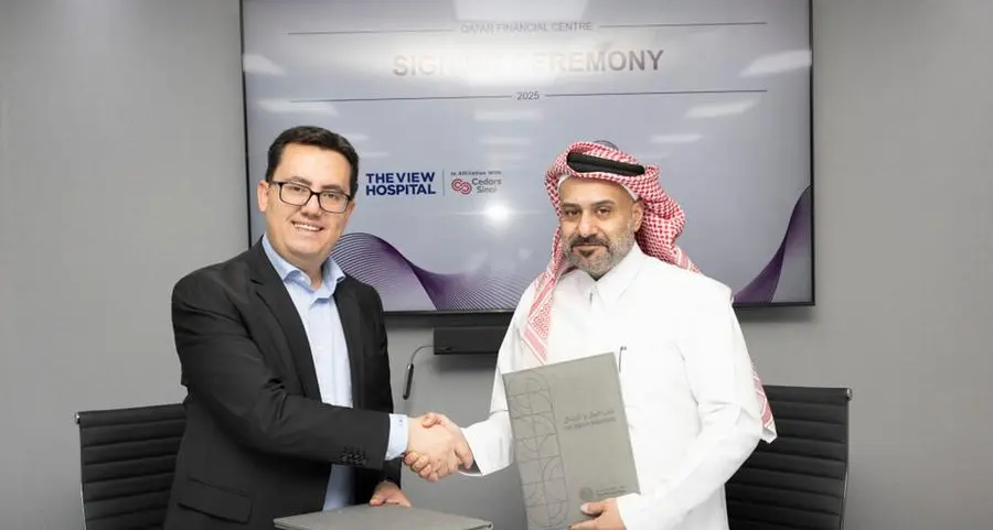 Qatar Financial Centre Authority signs medical agreement with \"The View\" Hospital