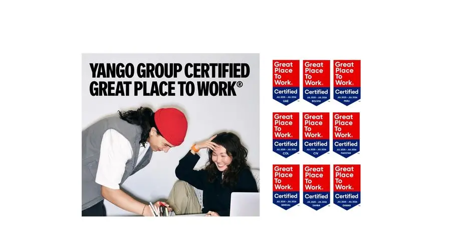 مجموعة يانغو تحصل على شهادة \"أفضل بيئة عمل\" في 9 دول