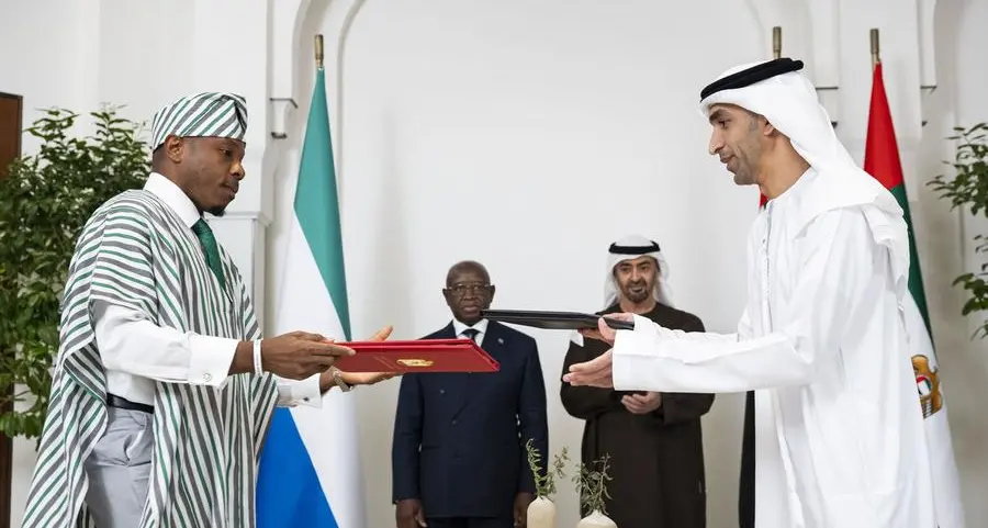 UAE, Sierra Leone sign Comprehensive Economic Partnership Agreement