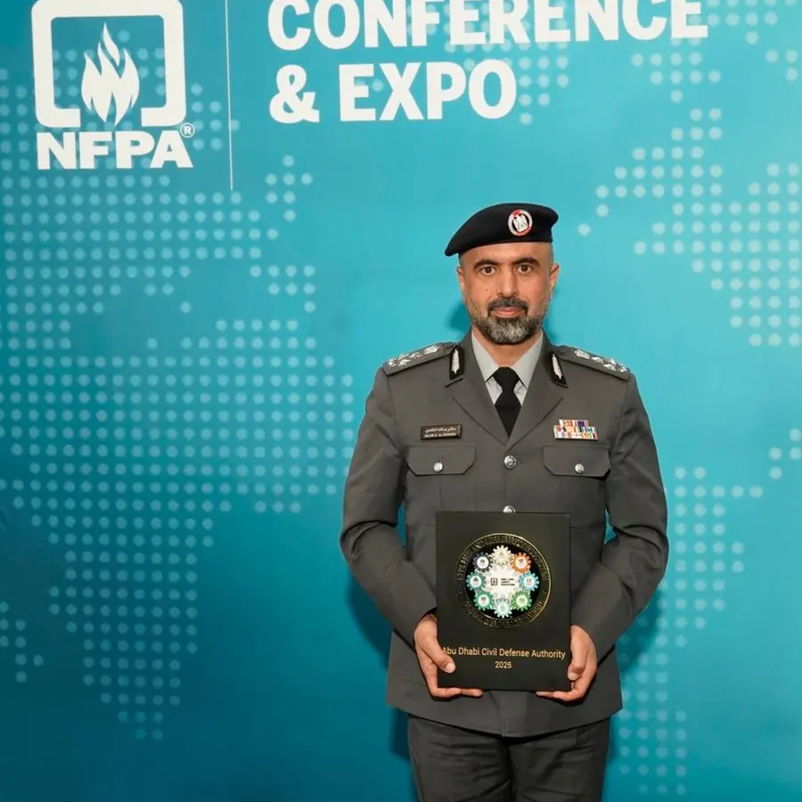 هيئة أبوظبي للدفاع المدني تفوز بجائزة NFPA العالمية لعام 2025 لدورها الريادي في السلامة من الحرائق وحماية الحياة