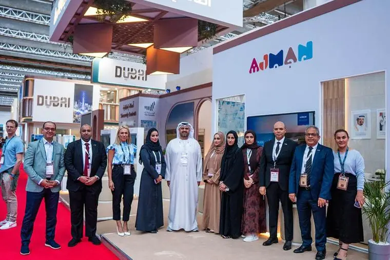Ajman at IMEX Frankfurt. Image Courtesy: ADTD