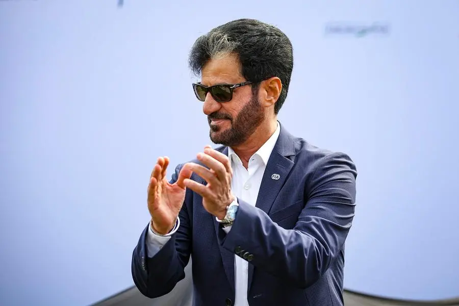 BEN SULAYEM Mohammed (uae), President of the FIA, portrait, lunch of new formula 3 during the 10th round of the 2024 FIA Formula 3 Championship from August 30 to September 1, 2024 on the Autodromo Nazionale Monza, in Monza, Italy - . Image Courtesy: Eric Alonso / DPPI