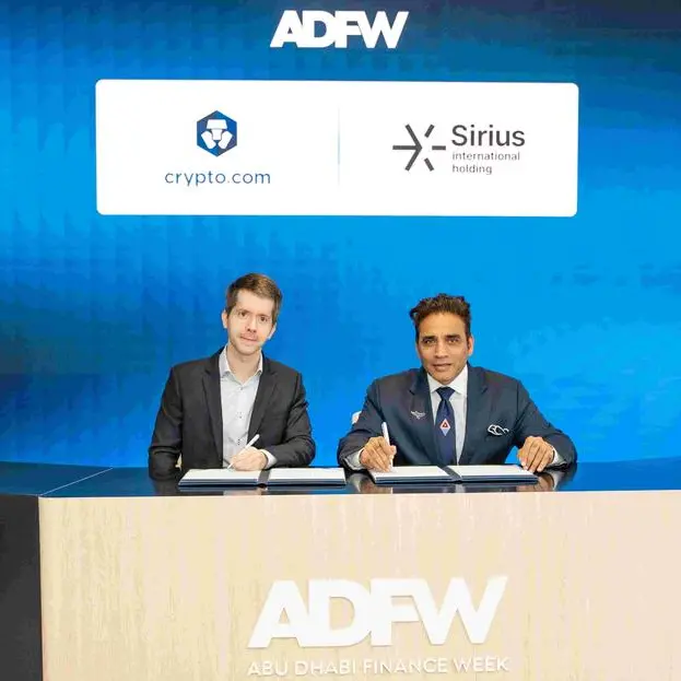 \"سيريوس العالمية القابضة\" و\"كريبتو.كوم\" تعلنان عن شراكة لدمج البلوك تشين الخاصة بمؤسسة \"إيه دي آي\" وتعزيز منظومة الترميز والأصول الرقمية في دولة الإمارات