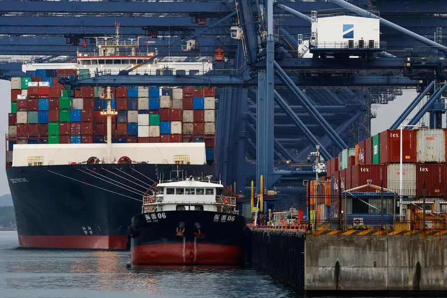 A cargo ship carrying containers is docked at Yantian port in Shenzhen, Guangdong province, China May 9, 2025. REUTERS/Tingshu Wang. , Reuters