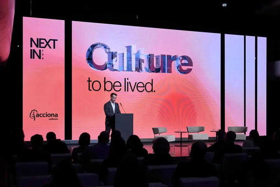 ACCIONA Living & Culture will organize on April 23rd and 24th the second edition of the NEXT IN Summit 2025, an international forum that will bring together leaders and professionals in museology, architecture, immersive experiences and art to analyze the fundamental role of culture in shaping the future. Image Courtesy: ACCIONA Living & Culture