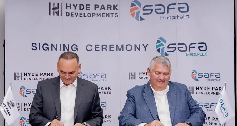 هايد بارك العقارية للتطوير ومستشفيات الصفا تطلقان مجمع SAFA MEDI.PLEX الطبي