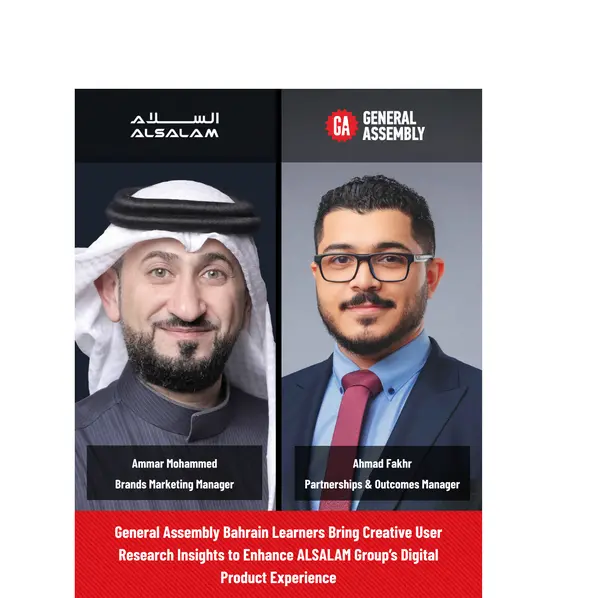 General Assembly Bahrain learners bring creative user research insights