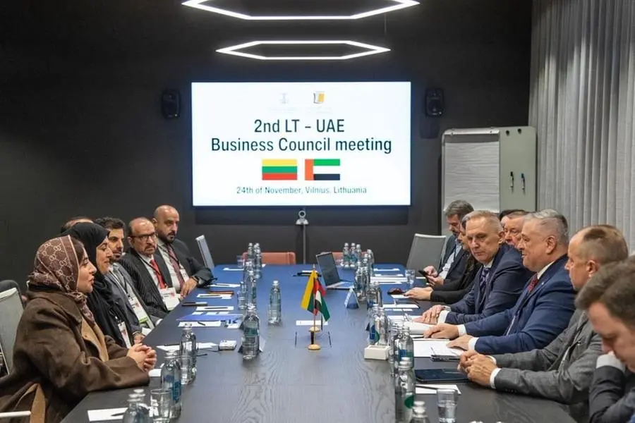 Second UAE-Lithuania Business Council Meeting explores boosting investment