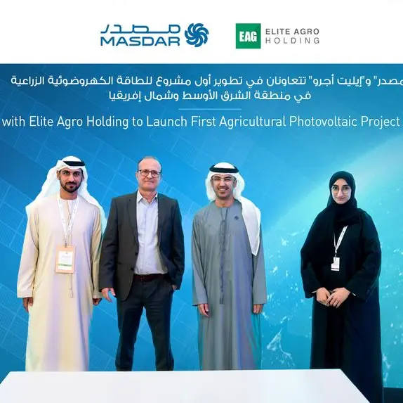 Masdar Partners with Elite Agro Holding to launch first agricultural photovoltaic project in the MENA region