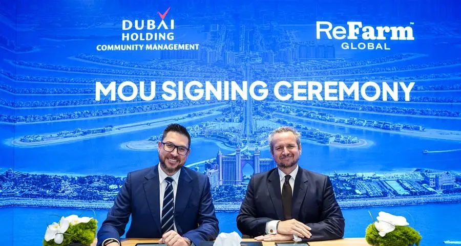 Dubai Holding Community Management partners with ReFarm