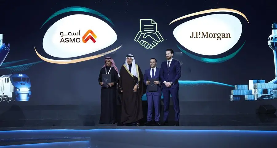 أسمو وجي بي مورجان يوقعان مذكرة تفاهم لبحث الحلول التمويلية المبتكرة لرأس المال العامل في سلاسل الإمداد