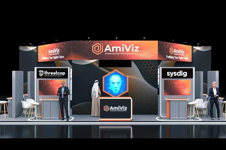 GISEC 2025 - AmiViz Booth. Image Courtesy: AmiViz
