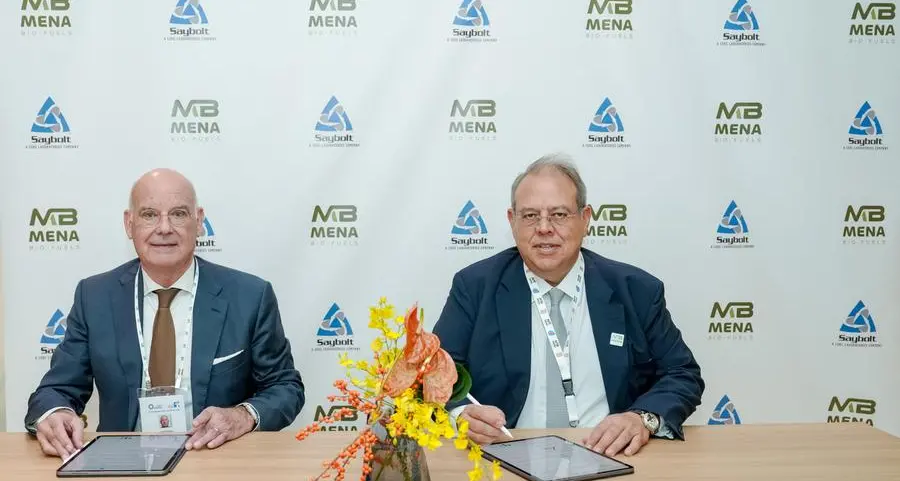 MENA Biofuels and Saybolt International to establish the UAE’s first SAF testing and certification laboratory in Fujairah